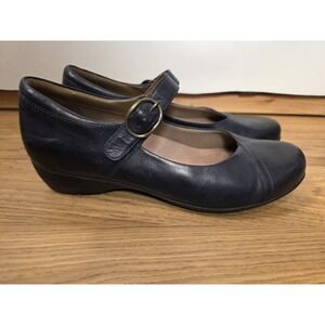 Dansko Women's Navy Blue Fawns Mary Jane With Arch Support  Size 41
